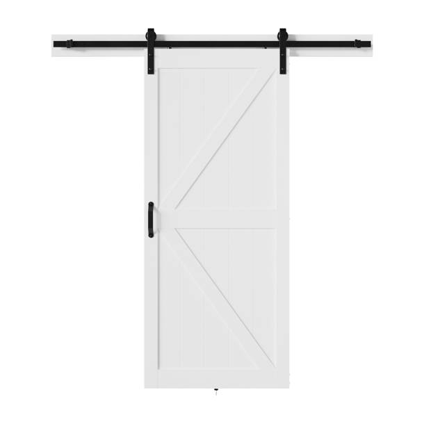 ATT Top Mount BiFold Sliding Single Barn Door Hardware & Reviews Wayfair